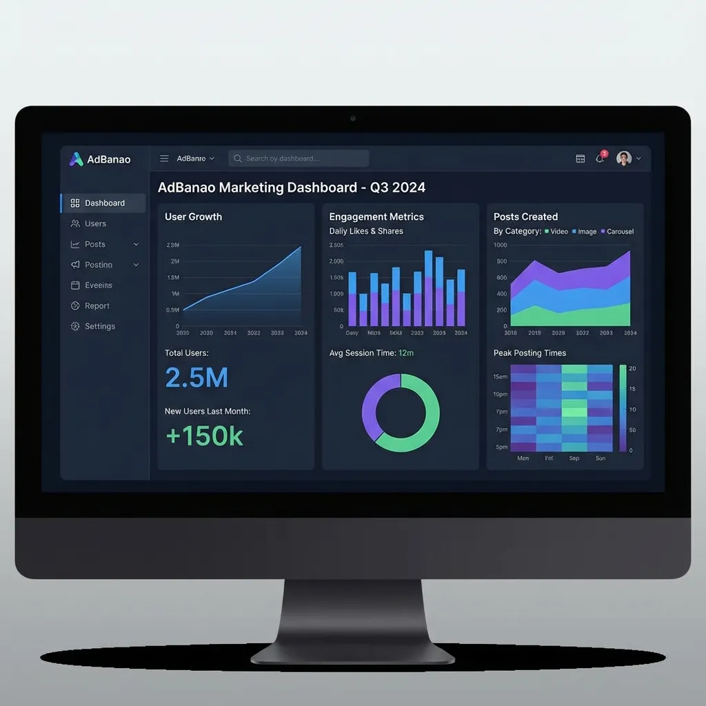 Analytics Dashboard - Track your brand's performance