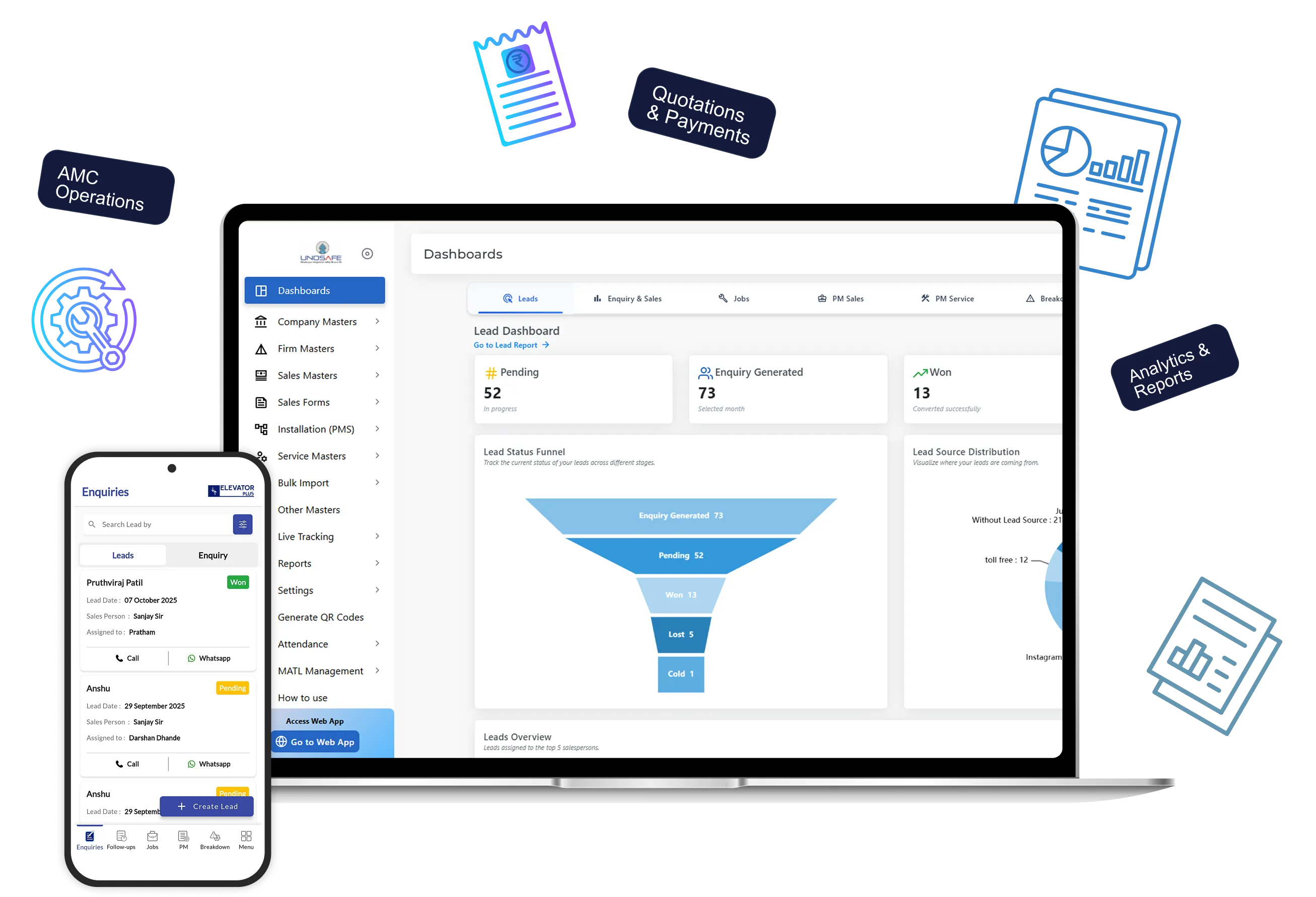ElevatorPlus - World's Most Trusted Elevator Service Management