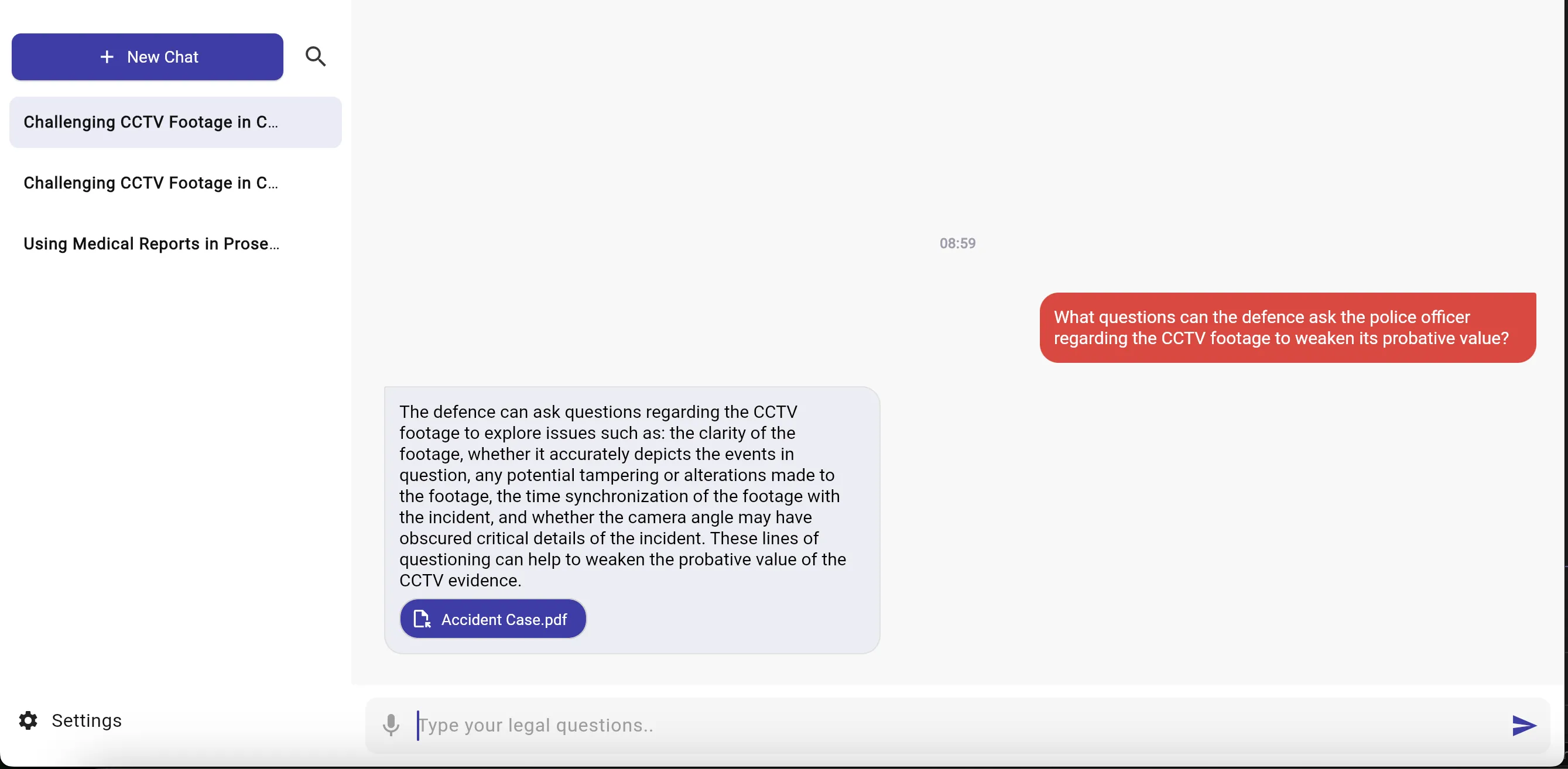 AI indexing documents